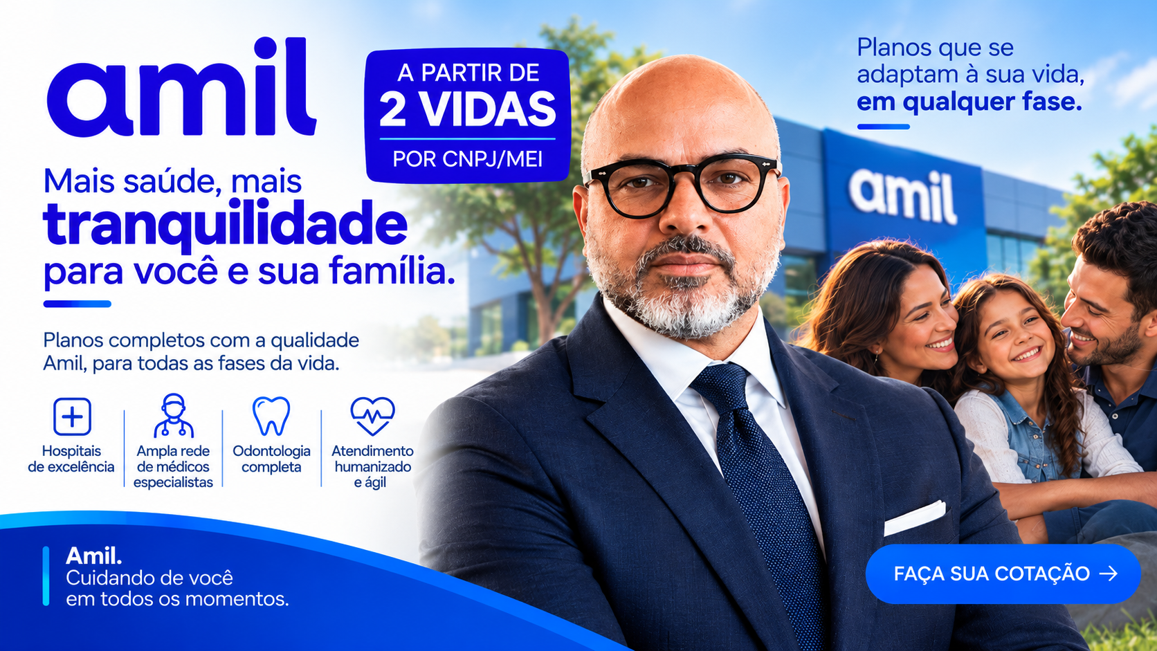 Banner Amil — planos de saúde com a EdiSeguros