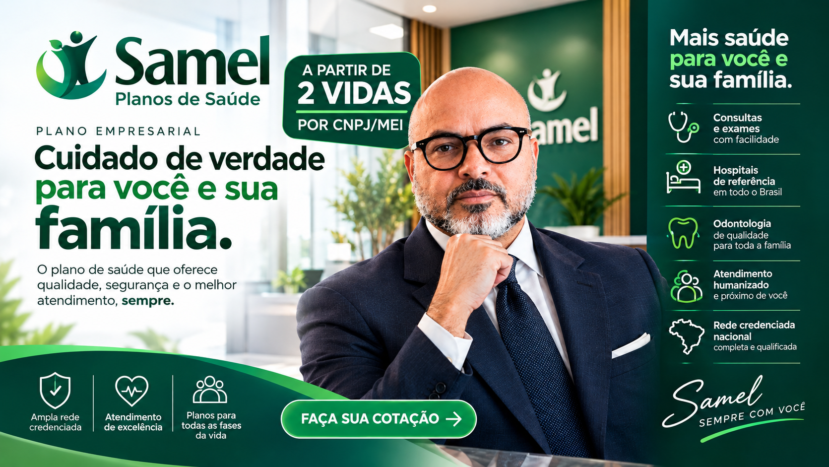 Banner Samel — planos de saúde com a EdiSeguros